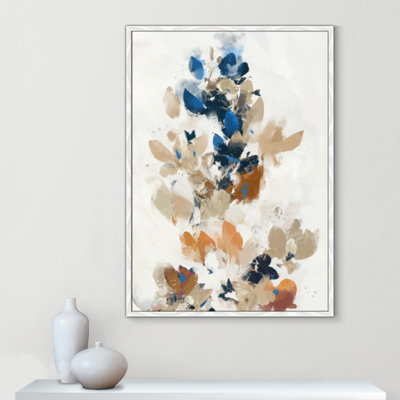 Vague de fleurs bleues II par Ken Roko