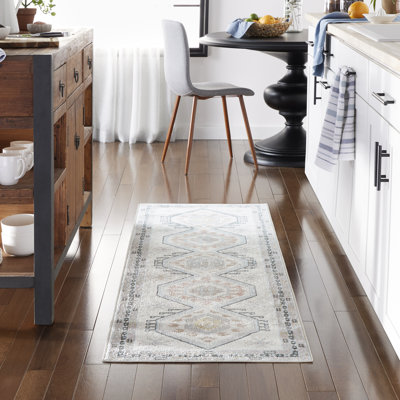 Tapis bleu clair / bleu Onnika