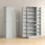 Armoire de cuisine de 65 pouces avec tablettes et portes réglables, armoire autoportante moderne pour un rangement efficace-916770037