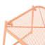 Table d'appoint en fer orange 15,5 "H-1984681303