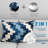 Chevron Feather Throw Pillow-67680201