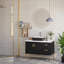 Lavabo vasque rectangulaire en porcelaine vitreuse de 19 po x 15 po DeerValley Ally-75959938
