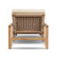 Chaise d'extérieur Topeka beige