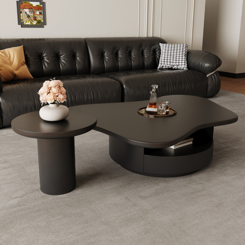 Ensemble de tables basses françaises modernes, H 15,7 po x L 51,2 po x l 31,5 po