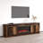 Grigsby 78.7" Modern TV Stand with Electric Fireplace, Matte Finish, Media Storage-254298237