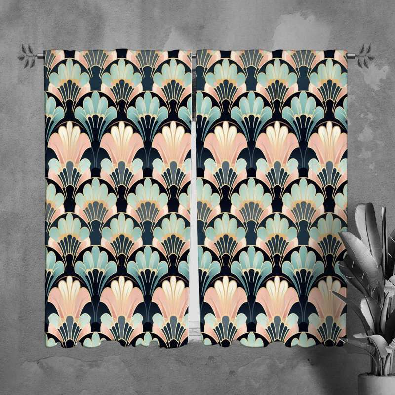 Tripton Room Darkening Curtain Pair, 40" W x 61" L