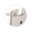 FHC PRF1BN Preston Replacement Full Back Plate - Brushed Nickel
