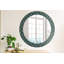 Huldar Glass Flat Wall Mirror