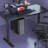 Mount-It Heavy Duty Under Desk Computer Mount, Adjustable CPU Holder with Sliding Tracks, 33 Lbs Cap.