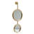Margie Metal Flat Wall Mirror
