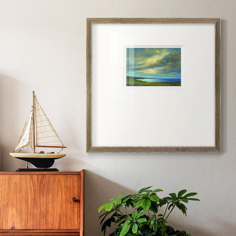 Coastal Views Ipremium, reproduction encadrée, H 17 po x l 17 po x P 1,25 po