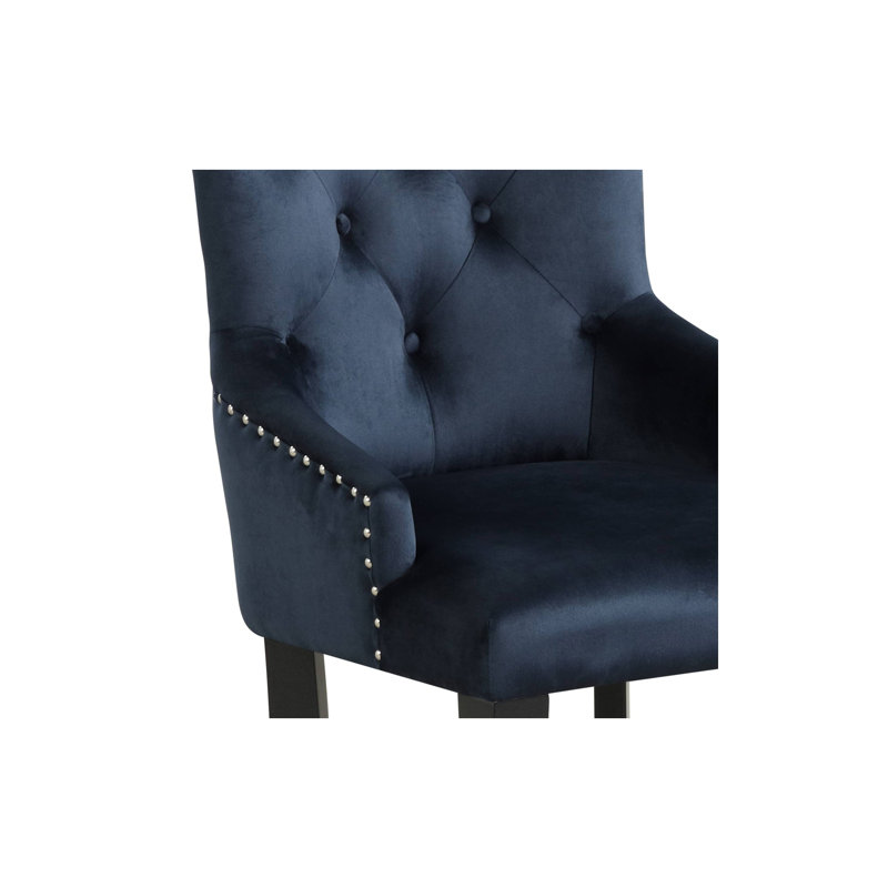 Fauteuil d'appoint en velours