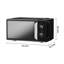 Comfee 43.4cm 19m³ L Countertop Microwave