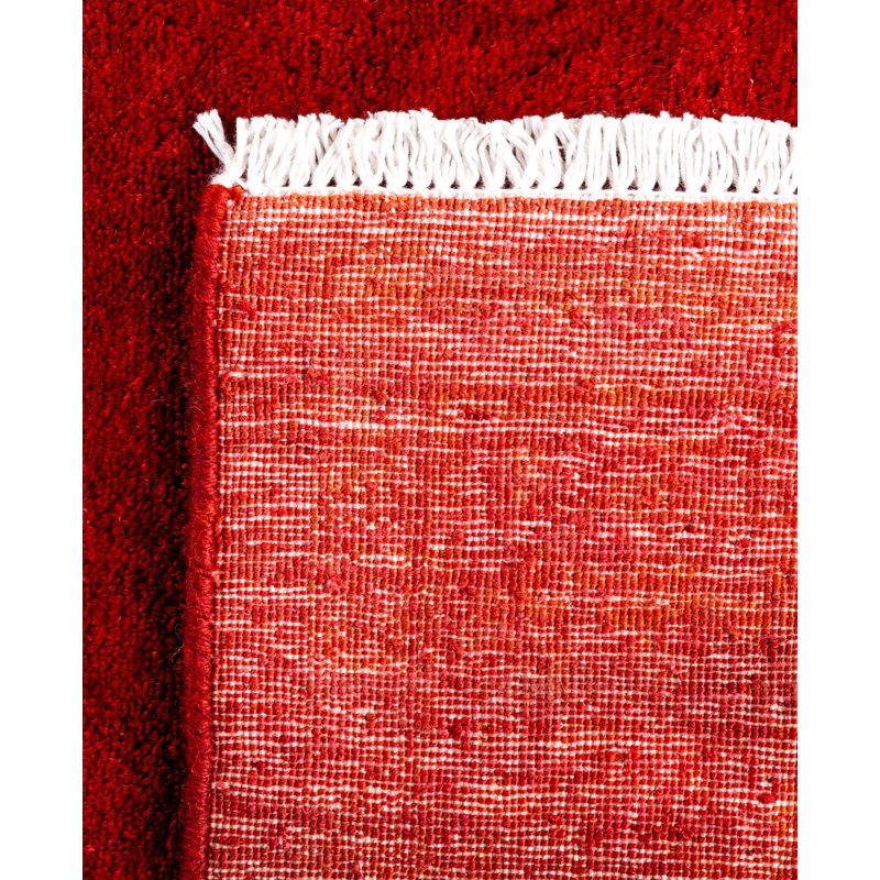 Overdyed One-of-a-Kind 2' 8" X 7' 10" Hand Knotted Area Rug