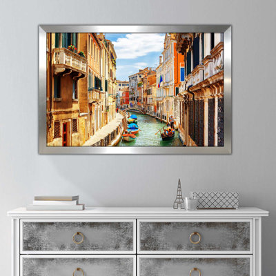 «Venetian Holiday», reproduction de photo encadrée