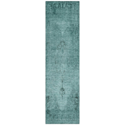 Nayelin Machine Washable Oriental Indoor/Outdoor Rug 