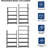 20 Pair Stackable Shoe Rack