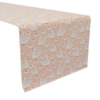 Rectangular Cotton Twill Table Runner