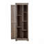 Grande armoire de rangement avec porte de grange et rangement en bois rustique