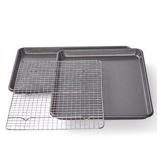 10.8-Inch Non-Stick Square Baking and Cooling Rack Wire Rack for