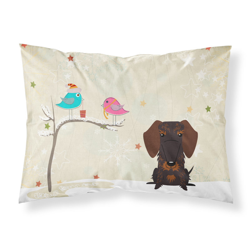 Microfiber, Chocolate Wire Haired Dachshund