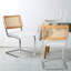 Chaise d'appoint rembourrée en velours Amyris-587093979-587093977