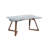 Extendable Glass Top Dining Table