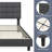 Size Modern Upholstered Bed Frame with Adjustable Square Tufted Headboard-93363909-99170190
