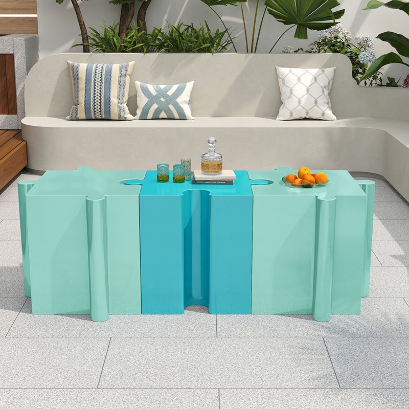 Table d'appoint casse-tête, Light Green