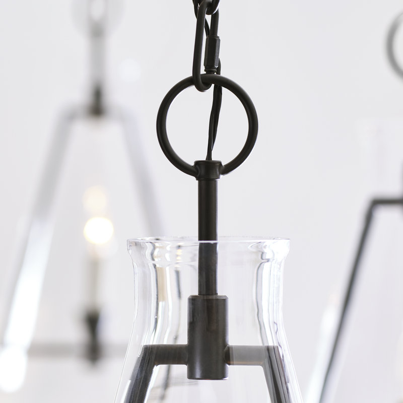 Keystone 1 - Light Pendant, 20.75" H x 11" W x 11" D