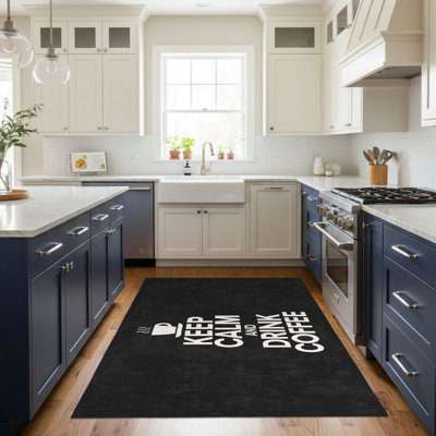 Premium Hall Carpet 3D Digital Print, 3.3 x 4.9 ft, 100% Polyester, 650 g/m², Pile Height: 0.3 in, Non-Slip PVC Dot Underside, Machine Washable, Ideal for Living Room & Entryway, Durable & Easy Care