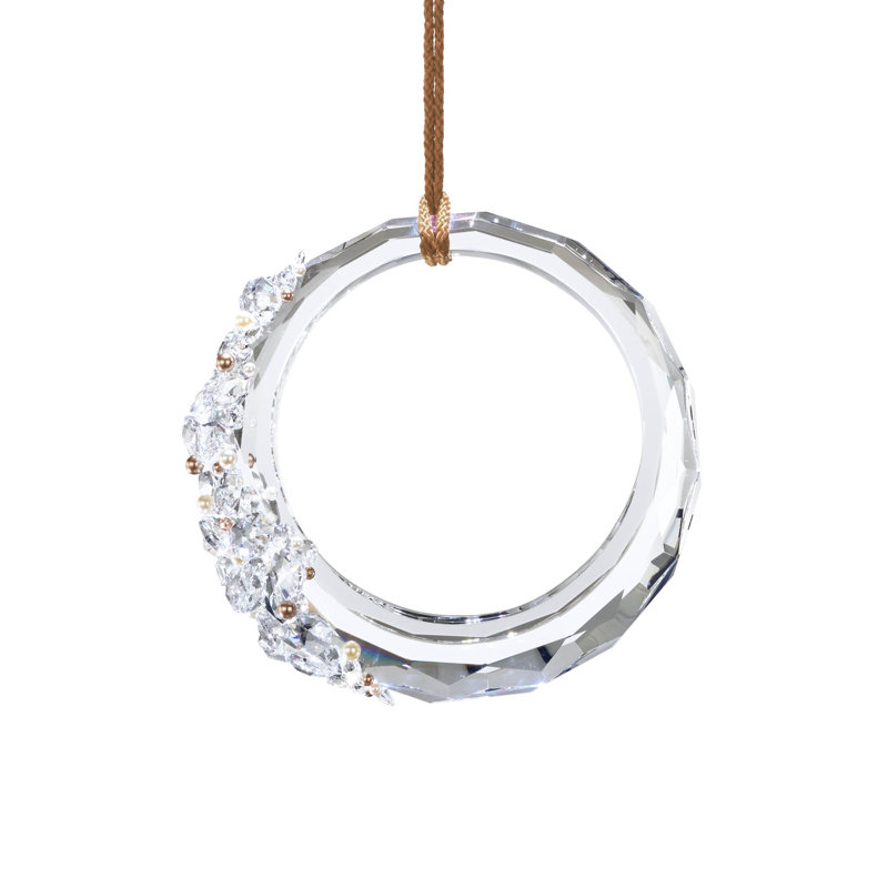 Serenity 1 - Light LED Single Pendant, Polished Chrome/Gold Rope