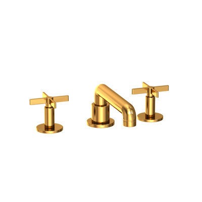 Tolmin Widespread Bathroom Faucet with Drain Assembly