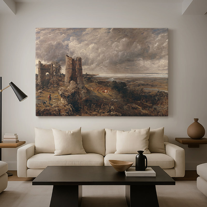Hadleigh Castle-John Constable-Gallery, toile tendue-1829, 32 x 48