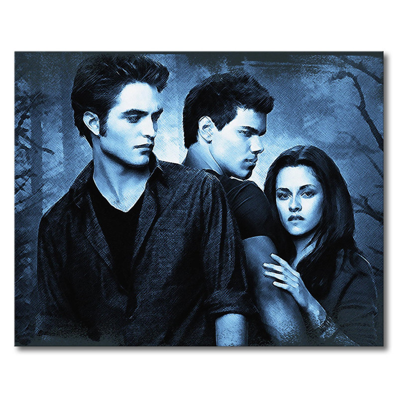 Wrapped Canvas Painting, 80cm H x 100cm W x 2cm D