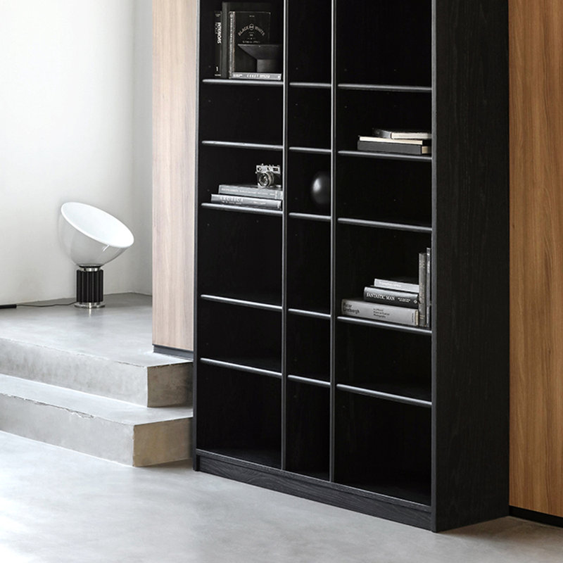 Bibliothèque légère de luxe noire