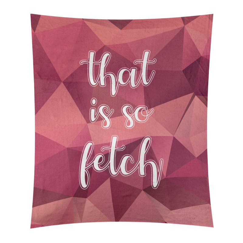 Tapisserie en polyester so fetch art, H 27,5 po x l 37,5 po