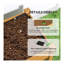 Boîte à fleurs surélevée pour jardin pour légumes et fleurs, finition sable avec support en acier