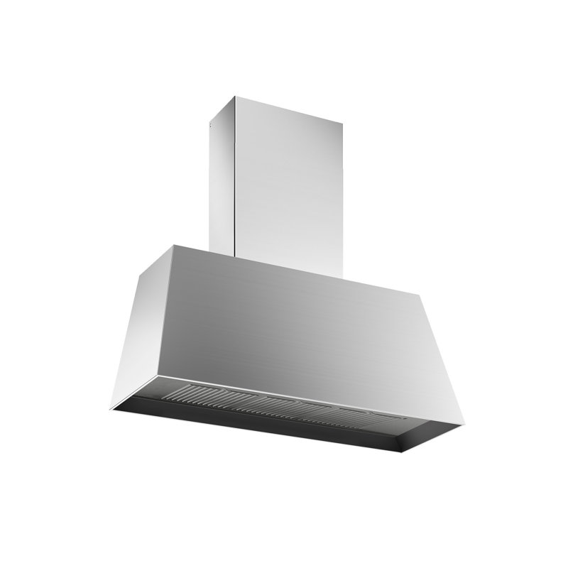 Bertazzoni 36" W Wall Range Hood, Stainless Steel, 36" H x 30" W x 18.5" D