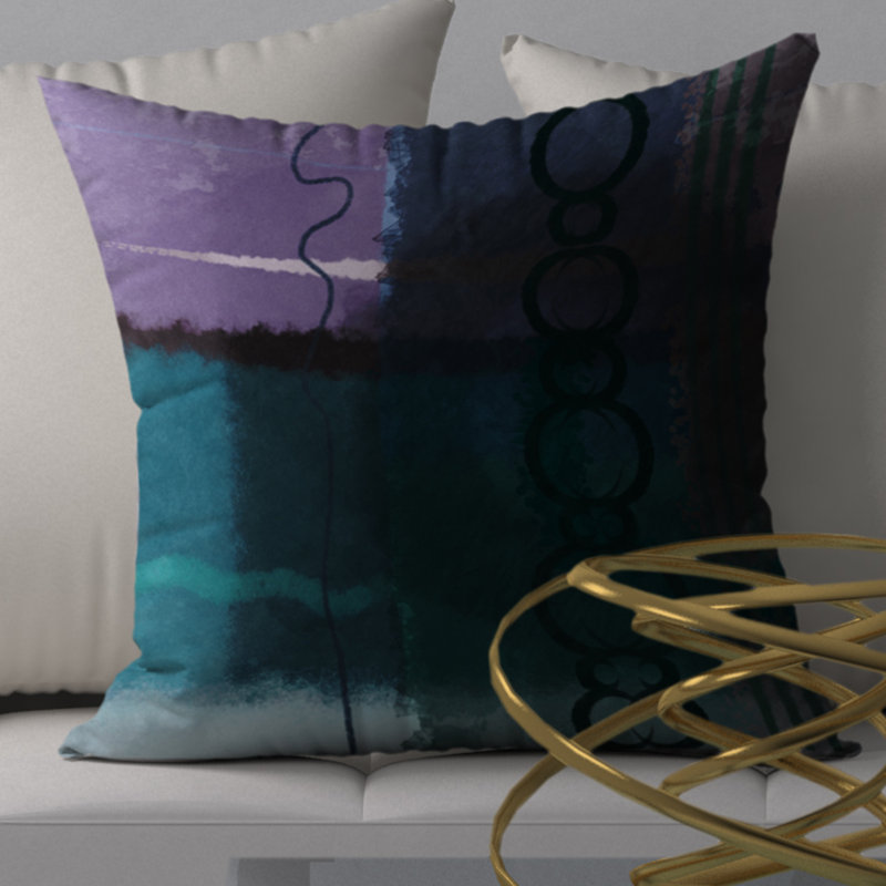 Housse de coussin carrée/insert, 24" X 24"