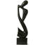 Man and Sax Wood Statue