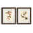 Papier, cadre noyer