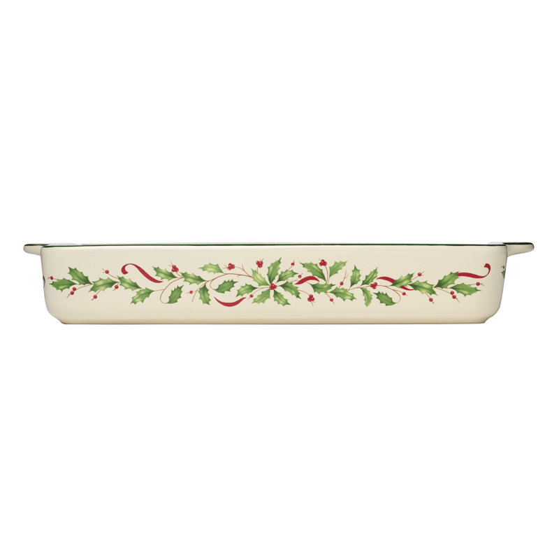 Holiday Rectangular Baking Dish, Large