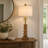  Turner Mango Wood Lamp Stand