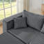 Canapé modulaire compact avec coussin moelleux-570248982
