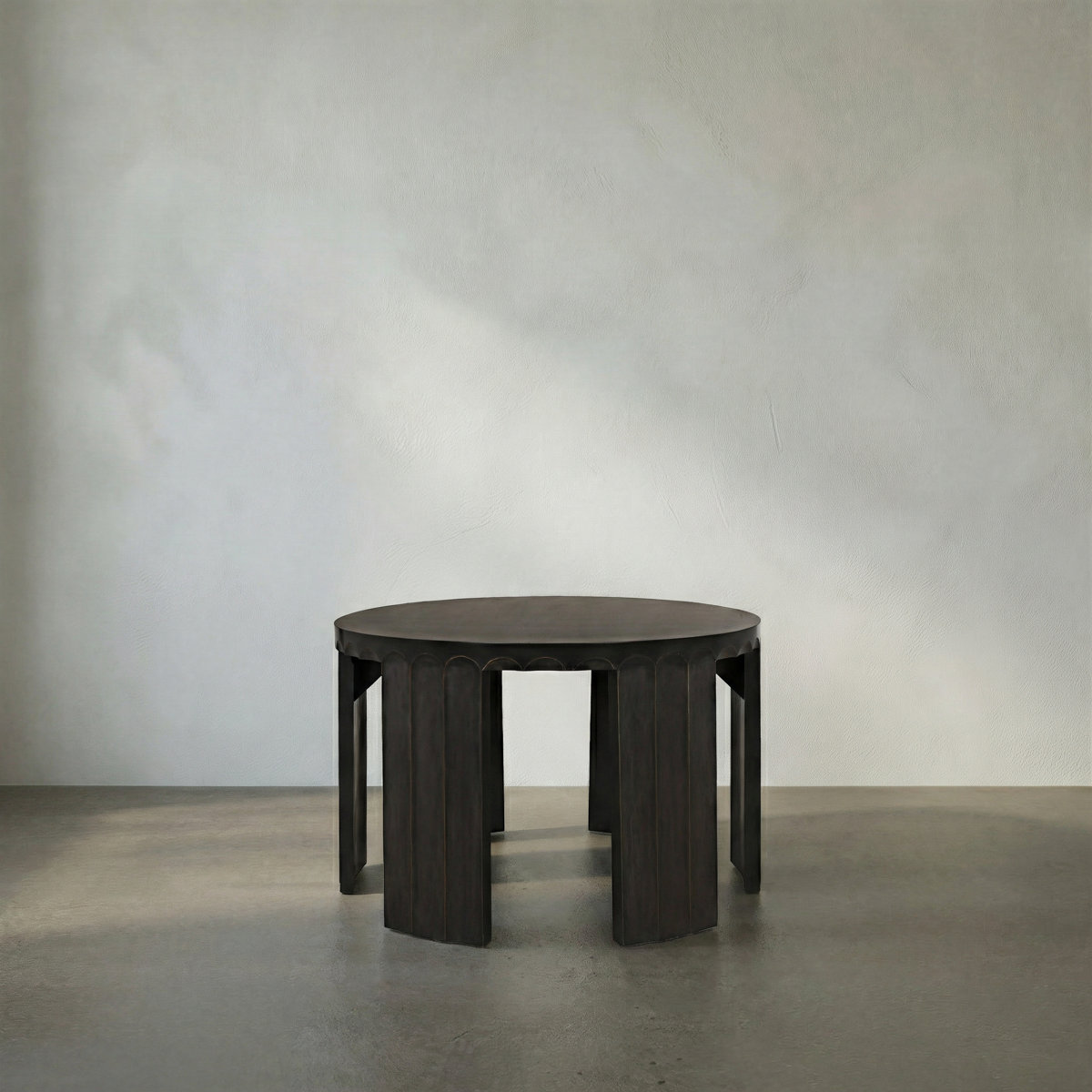 Noir Fluted End Table - Thumbnail 5
