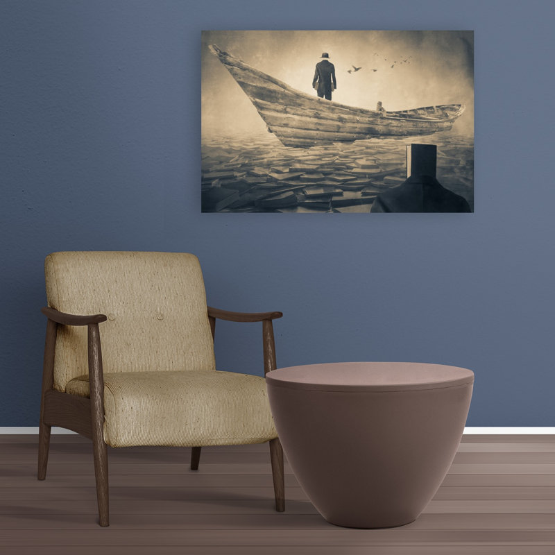 Reproduction d'art mural surréel surréel, H 24 po x l 36 po