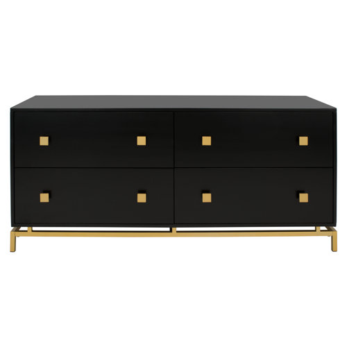 Everly Quinn 4 - Drawer Dresser & Reviews | Wayfair