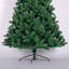 Sapin de Noël artificiel épinette naturel en PVC 6 pi, base en métal pliable