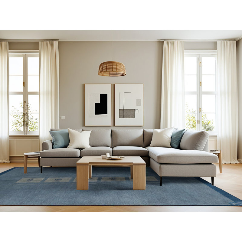 Abstract Indoor Rug, Rectangle 8' x 12'